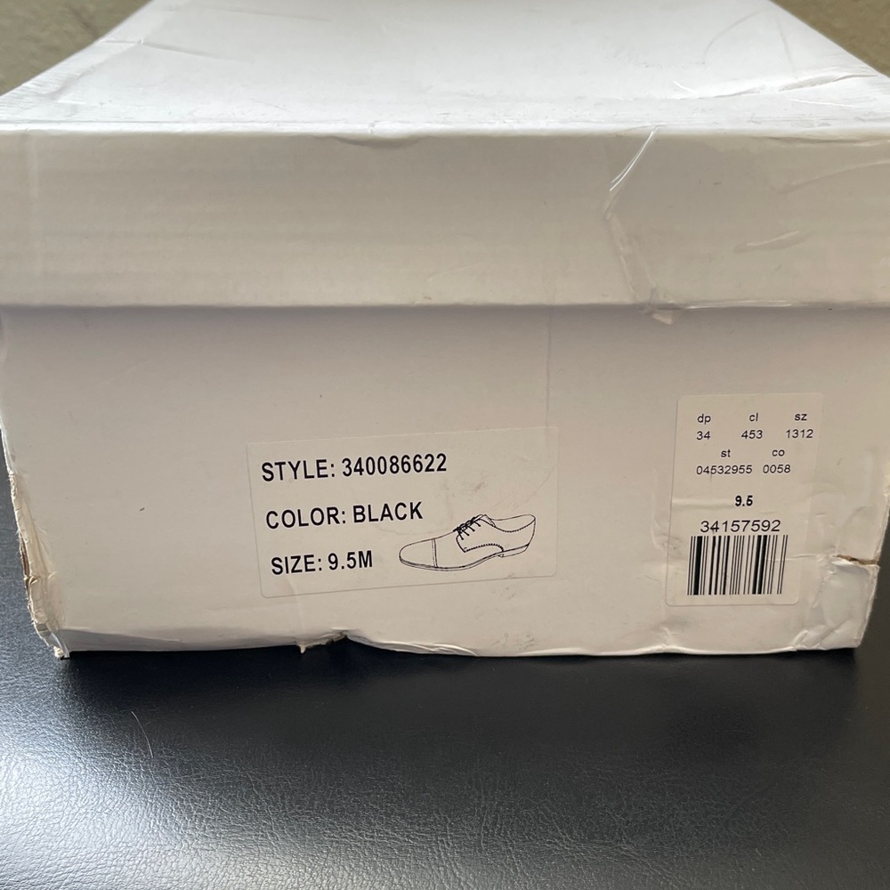 tuxedo shoe size 9.5